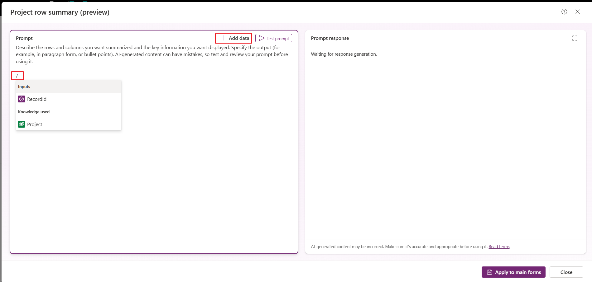 Optimize downloaded data with Offline Table Column Selection