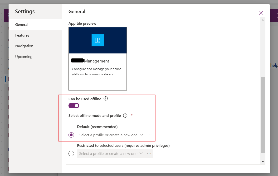 Optimize downloaded data with Offline Table Column Selection
